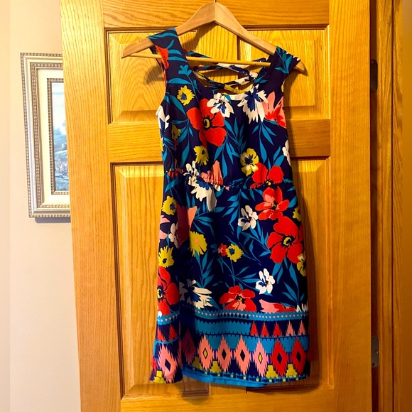 Xhilaration Red and White Sleeveless Sundress - Picture 1 of 3